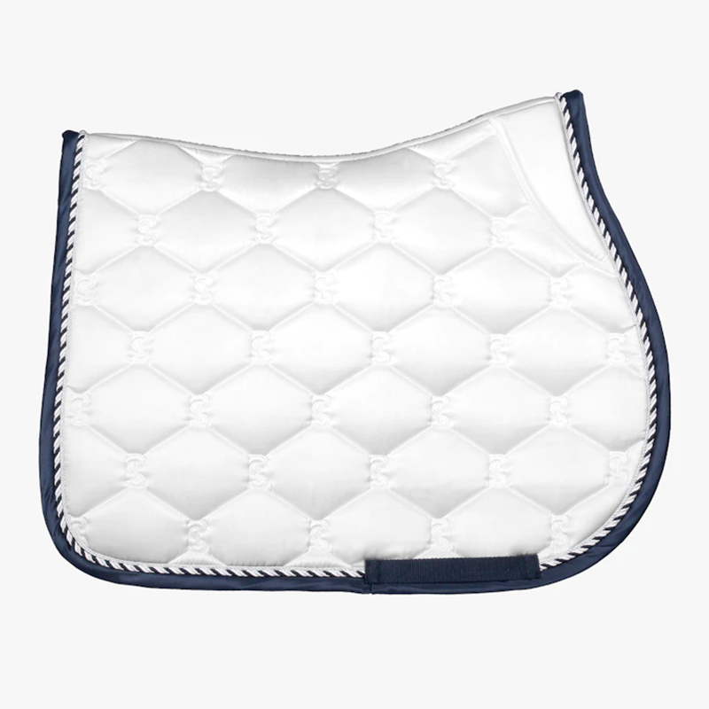 PS of Sweden Signature Jump Saddle Pad - White-1